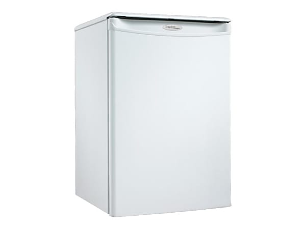 Danby Designer Compact All Refrigerator - 2.60 ft³ - Auto-defrost - Reversible - 2.60 ft³ Net Refrigerator Capacity - 253 kWh per Year - White - Smooth - Built-in