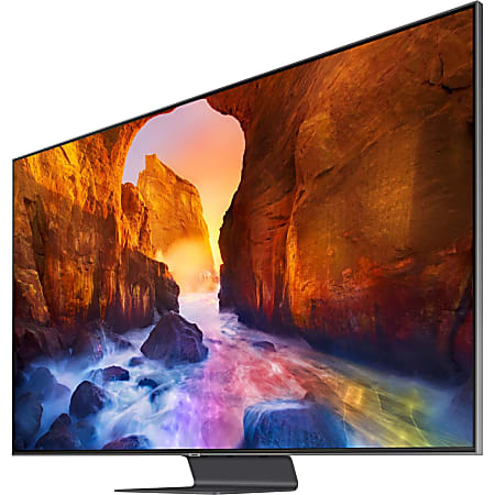 Samsung Q90R QN82Q90RAF 81.5" Smart LED-LCD TV - 4K UHDTV - Carbon Silver - Direct Full Array 16x Backlight - Bixby, Google Assistant, Alexa Supported - 3840 x 2160 Resolution
