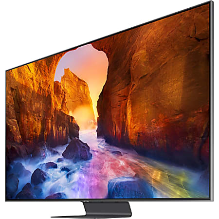 Samsung Q90R QN65Q90RAF 64.5" Smart LED-LCD TV - 4K UHDTV - Carbon Silver - Direct Full Array 16x Backlight - Bixby, Google Assistant, Alexa Supported - 3840 x 2160 Resolution