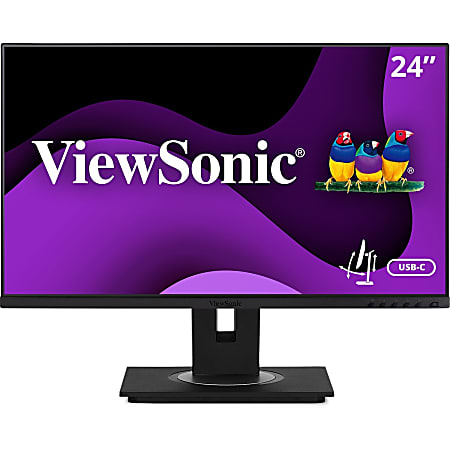 ViewSonic® VG2456a 24" 1080p IPS Docking Monitor