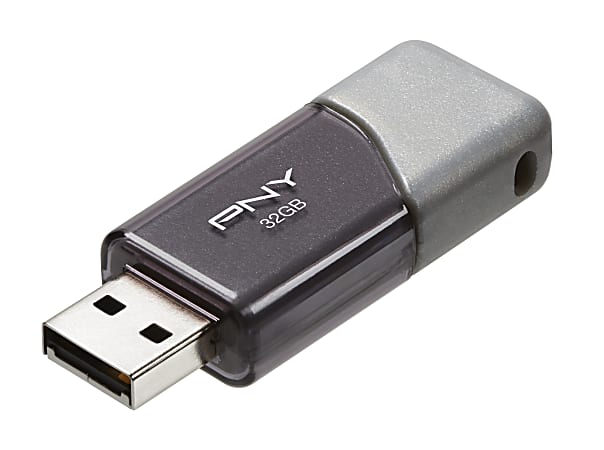 PNY Turbo Attach 3 USB 3.0 Flash Drive 32GB - Office Depot