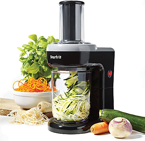 As Seen on TV Veggetti Power 4-in-1 Electric Vegetable Spiralizer, Black