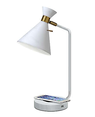 Adesso wireless charging table lamp store
