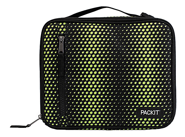 PackIt® Freezable Hampton Lunch Bag, 8-1/2"H x 10-1/2"W x 7-3/4"D, Venom