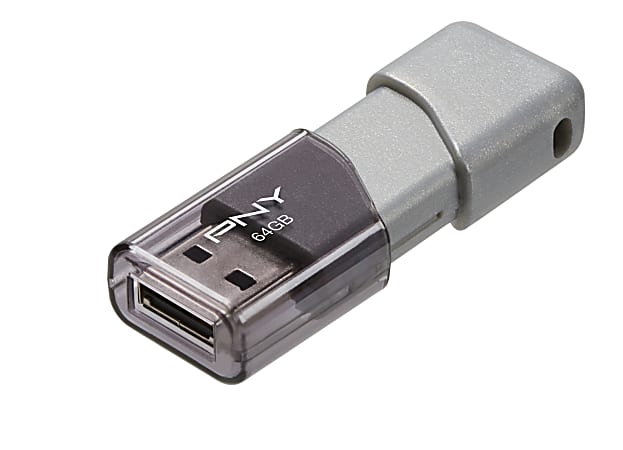 PNY Turbo Attaché 3 USB 3.0 Flash Drive, 64GB