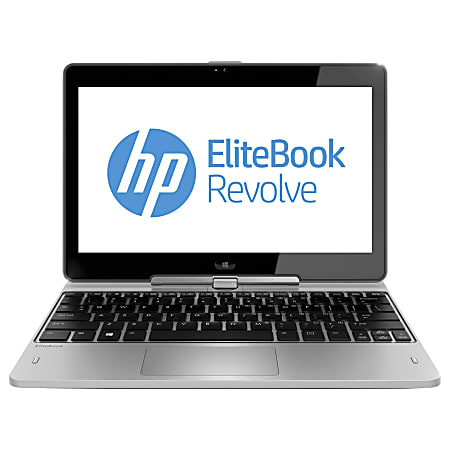 HP EliteBook Revolve 810 G2 11.6" Touchscreen LCD 2 in 1 Netbook - Intel Core i5 i5-4300U Dual-core (2 Core) 1.90 GHz - 4 GB DDR3L SDRAM - 180 GB SSD - Windows 7 Professional 64-bit upgradable to Windows 8.1 Pro - 1366 x 768 - Convertible - Silver