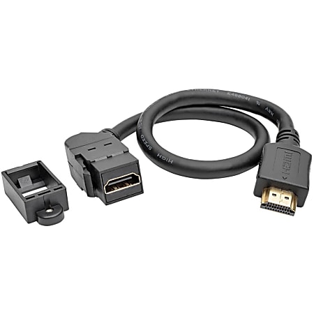 Tripp Lite HDMI Agled Cable With Ethernet Keystone