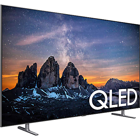 Samsung Q80R QN55Q80RAF 54.6" Smart LED-LCD TV - 4K UHDTV - Carbon Silver - Direct Full Array 8X Backlight - Bixby, Google Assistant, Alexa Supported - Tizen - Dolby, Dolby Digital Plus, Dolby Digital