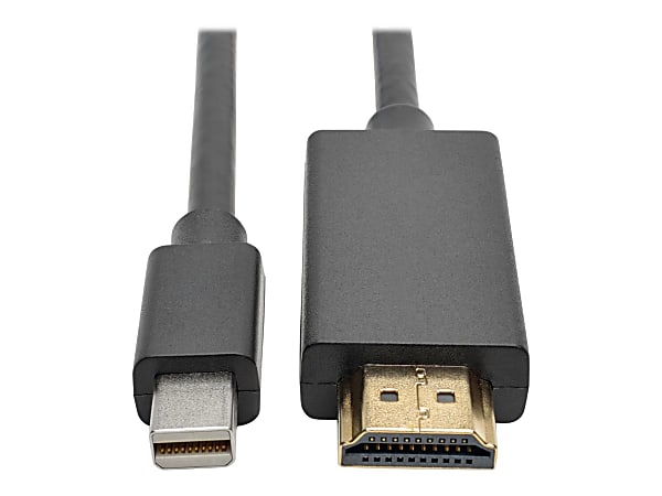 Tripp Lite Mini Displayport To HDMI Adapter Converter Cable, 3'