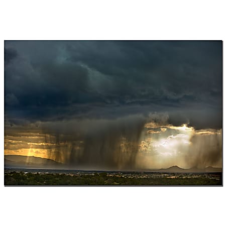 Trademark Global Summer Storm Gallery-Wrapped Canvas Print By Aiana, 16"H x 24"W