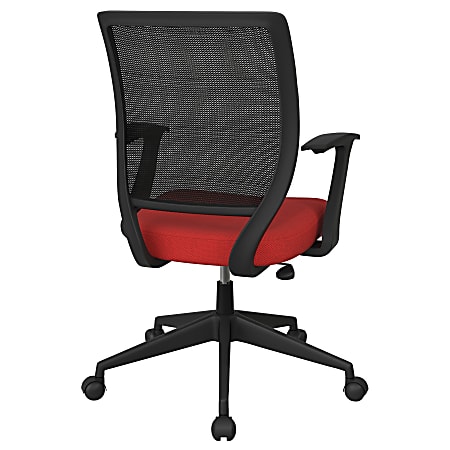 Office Star Work Smart Mesh Task Chair RedBlack - Office Depot