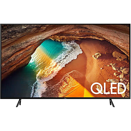 Samsung Q60R QN65Q60RAF 64.5" Smart LED-LCD TV - 4K UHDTV - Charcoal Black - Ultra Slim Array Backlight - Bixby, Google Assistant, Alexa Supported - Tizen - Dolby, Dolby Digital Plus, Dolby Digital