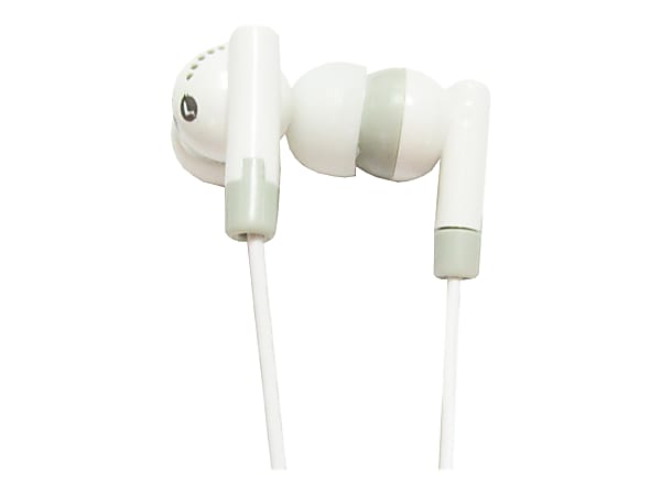 IQ Sound IQ-101 Clear - Earphones - in-ear - wired - 3.5 mm jack - white