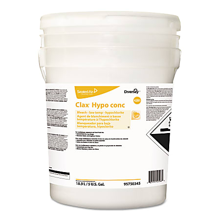 Diversey™ Clax® Hypo Concentrated Cleaner, 640 Oz Container
