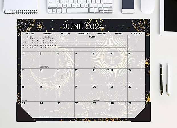 20232024 Willow Creek Press Academic Monthly Oversized Desk Pad