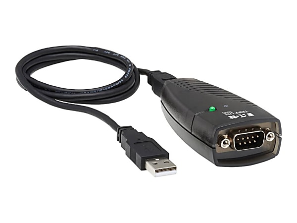 Eaton Tripp Lite Series Keyspan High Speed USB to Serial Adapter - Serial adapter - USB - RS-232 - black