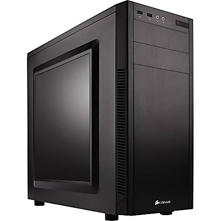 Corsair Carbide Series 100R Mid-Tower Case - Mid-tower - Black - Steel - 6 x Bay - 2 x 4.72" x Fan