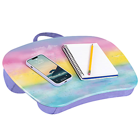 LapGear® MyStyle Lap Desk, 2-5/8”H x 17”W x 13-1/4”D, Sunset Watercolor