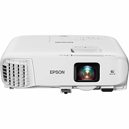 Epson PowerLite 982W LCD Projector - 16:10 - Ceiling Mountable - 1280x 800 - Front, Ceiling, Rear - 6500 Hour Normal Mode - V11H987020