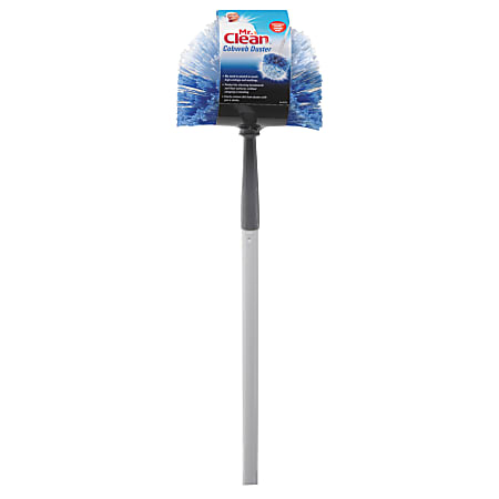 Mr. Clean® Telescopic Cobweb Duster, Blue/White