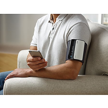 Omron BP7000 Evolv Wireless Upper Arm Blood Pressure Monitor for sale  online