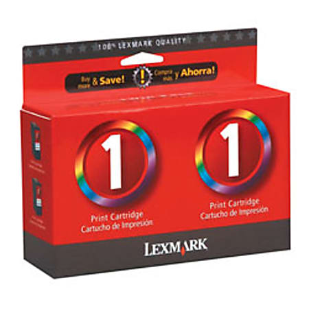 Lexmark™ Tri-Color Ink Cartridges, Pack Of 2, 18C0948