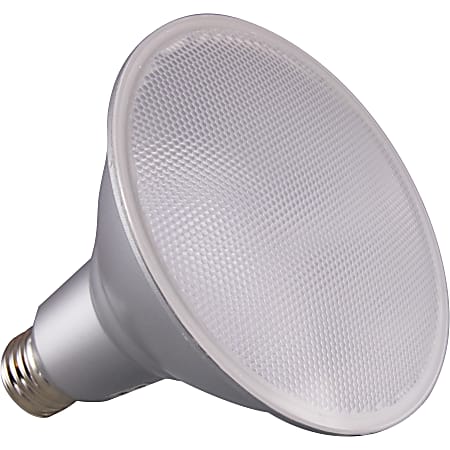 Satco 15W PAR38 LED Bulb - 15 W - 90 W Incandescent Equivalent Wattage - 120 V AC - 1200 lm - Parabolic Reflector - PAR38 Size - Clear - Warm White Light Color - E26 Base - 25000 Hour - 4940.3°F (2726.8°C) Color Temperature - 90 CRI