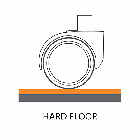 Natural Origins Chair Mat with Lip For Hard Floors, 36 x 48, Clear