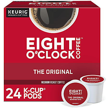 Eight O&#x27;Clock® Single-Serve Coffee K-Cup® Pods, Original,