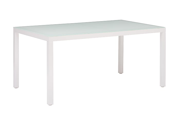 Zuo® Outdoor Silverstrand Table, White