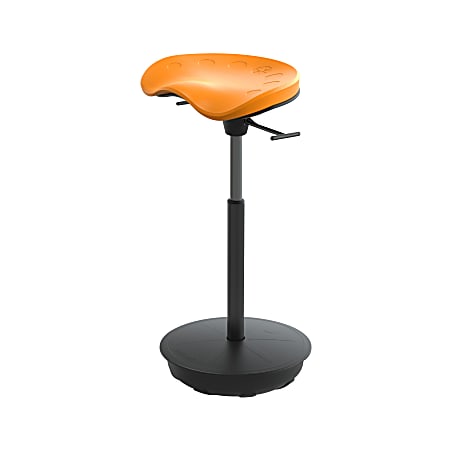 Safco® Active Pivot Seat, Orange/Black