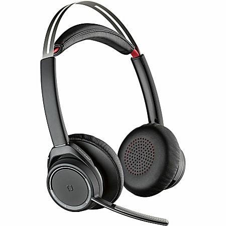 Poly Voyager Focus B825-M UC Microsoft Teams Certified Headset - Microsoft Teams Certification - Siri, Google Assistant - 7F0J2AA