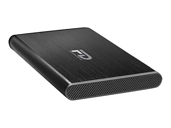 Fantom Drives GFORCE3 Mini 500GB Portable External Hard Drive, Black