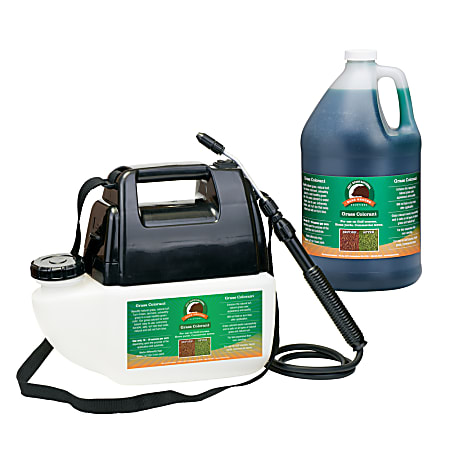 Just Scentsational Green Up Grass Colorant With Battery-Powered Sprayer, 1 Gallon