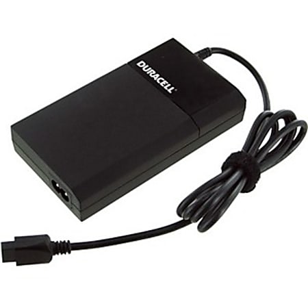Duracell Universal Laptop AC Adapter With USB - 120 V AC, 230 V AC Input - 5 V DC/4.70 A, 19 V DC Output
