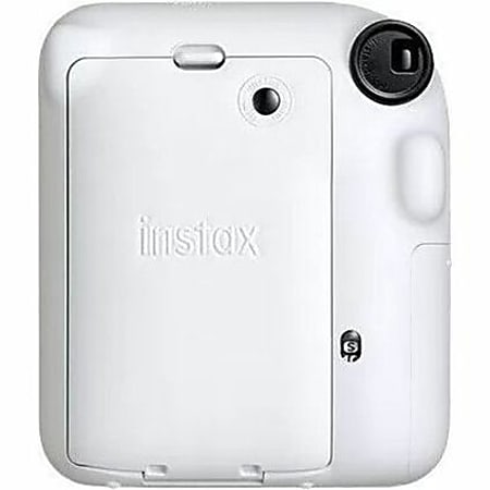 Fujifilm Instax Mini 12 Instant Film Camera With Lens Clay White