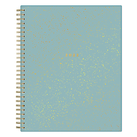 Blue Sky Ashley G Monthly Planner, 8” x 10”, Modern Splatter, January To December 2022, 135333