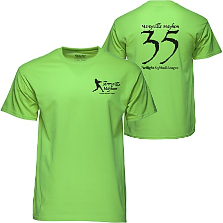 T shirt colors for screen printing hot sale
