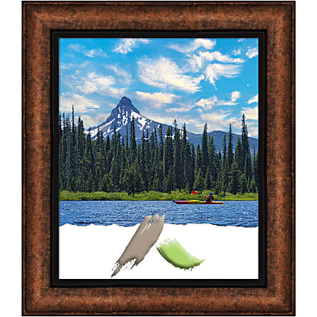 Amanti Art Picture Frame, 27" x 31", Matted For 20" x 24", Vogue Bronze