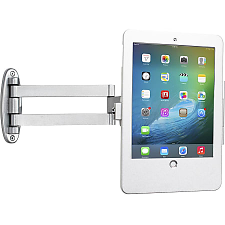 CTA Digital Articulating Wall Mounting Security Enclosure - Bracket - for tablet - lockable - screen size: 9.7" - wall-mountable - for Apple 9.7-inch iPad Pro