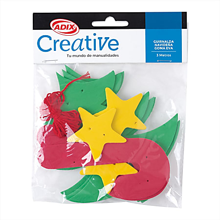 Creative Christmas Crafts, EVA Foam Garland Kit