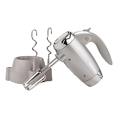 Betty Crocker® Power Up™ 7-Speed Corded Electric Hand Mixer With Stand, Silver