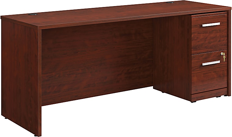 Sauder® Affirm Collection Executive Desk With 2-Drawer Mobile
