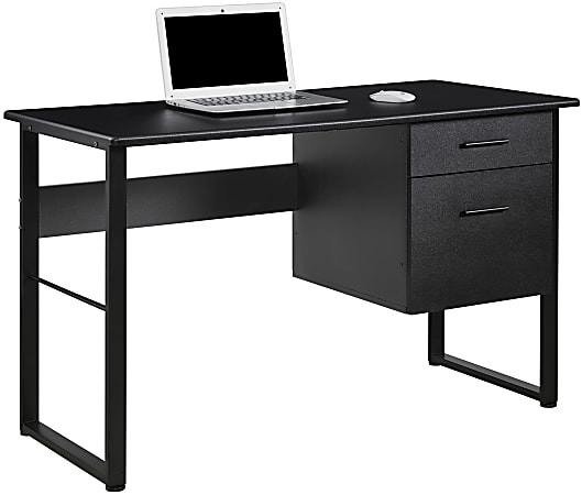 Realspace halton computer desk white sale