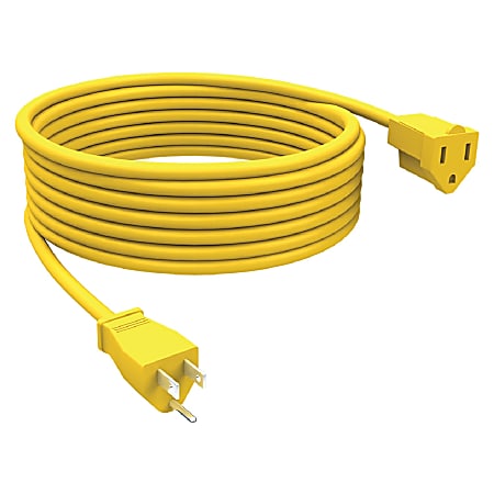 Stanley 33157 Outdoor Power Extension Cord, 15', Yellow
