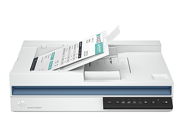 HP Scanjet Pro 3600 f1 - Document scanner - Contact Image Sensor (CIS) - Duplex - A4/Letter - 600 dpi x 600 dpi - up to 30 ppm (mono) / up to 30 ppm (color) - ADF (60 sheets) - up to 3000 scans per day - USB 3.0