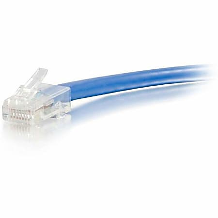 C2G 6ft Cat6 Non-Booted Unshielded (UTP) Ethernet Cable - Cat6 Network Patch Cable - PoE - Blue - Category 6  - 04090