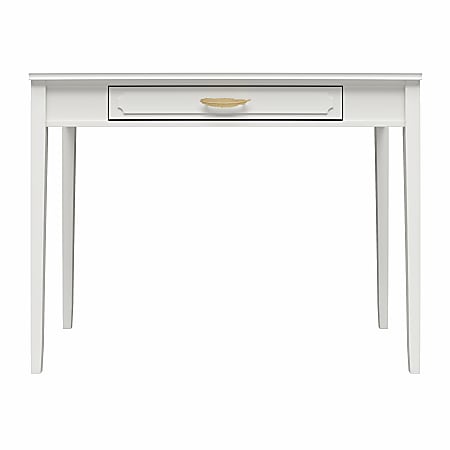 Target white and gold desk sales