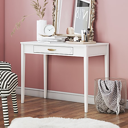 Ameriwood desk shop white