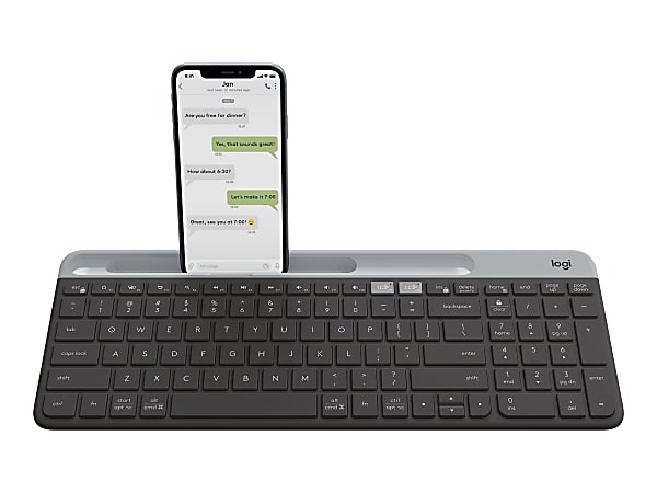 Logitech® Slim Wireless Keyboard, Chrome OS